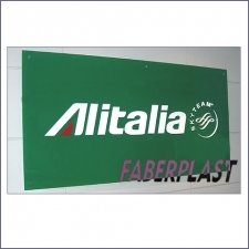 Placa Metacrilato Alitalia