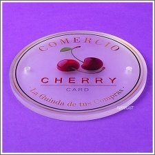 Placa Metacrilato Comercio Cherry