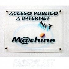 Placa Metacrilato Net-machine
