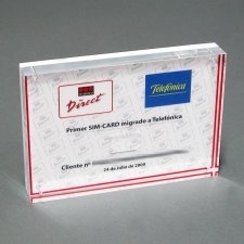 Tombstone Metacrilato SECURITAS DIRECT