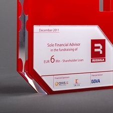 Trofeo metacrilato RUSSULA