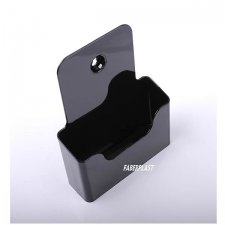 PORTAFOLLETOS POLIESTIRENO NEGRO BRILLO A5 VERTICAL