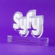 Trofeo de metacrilato SYFY