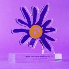 Trofeo de metacrilato PARTNER AXA