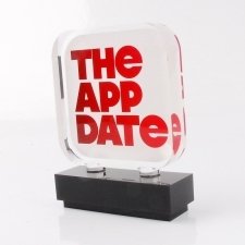Trofeo de metacrilato THE APP DATE