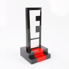 Trofeo de metacrilato E NEWS