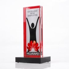 Trofeo de metacrilato HUAWEI EXCELLET NEW EMPLOYEE