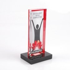 Trofeo de metacrilato HUAWEI EXCELLET NEW EMPLOYEE