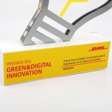 Trofeo metacrilato IPREMIOS DHL