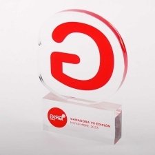 Trofeo de metacrilato GIRA COCA COLA