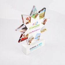 Trofeo de metacrilato EUROAL EL SALVADOR