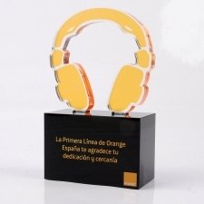 Trofeo de metacrilato OSP ORANGE