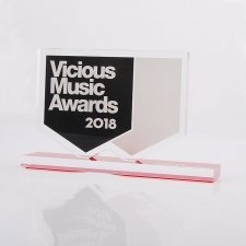 Trofeo metacrilato VICIOUS MUSIC AWARDS