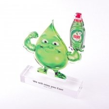 Trofeo metacrilato FAIRY HDW TEAM