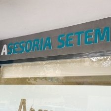 Rotulación sede ASESORÍA SETEM