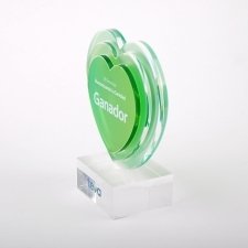 Trofeos de metacrilato VI Premios TEVA