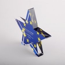 Trofeo de metacrilato DIA DE EUROPA 2022