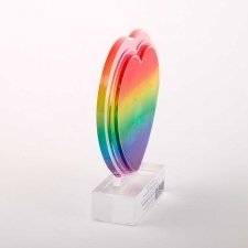 Trofeo de metacrilato MARBELLA CON ORGULLO