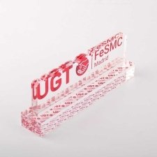 Trofeo de metacrilato UGT FESMC