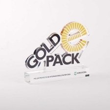 Trofeo de metacrilato GOLDPACK