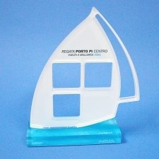 Trofeo metacrilato REGATA PORTO PI