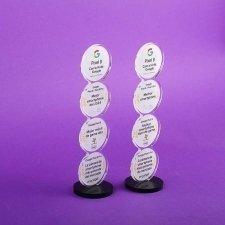 Displays de metacrilato PIXEL 8