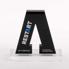 Trofeo de metacrilato ENDESA