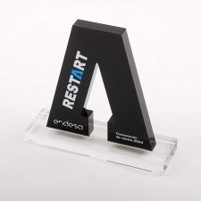 Trofeo de metacrilato ENDESA