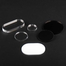 Peanas MINI de metacrilato para productos PLV