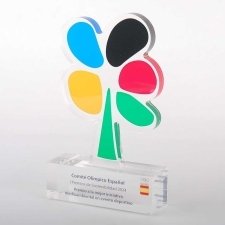 Trofeo de metacrilato COMITÉ OLIMPICO