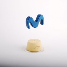 Trofeo de metacrilato impresión 3D Movistar Arena