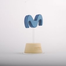 Trofeo de metacrilato impresión 3D Movistar Arena