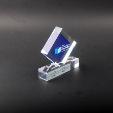 Trofeo de metacrilato premios PropTECH SOLVIA