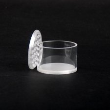 Caja REJILLA y tubo de metacrilato