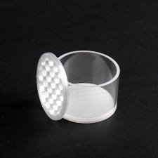 Caja REJILLA y tubo de metacrilato