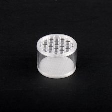 Caja REJILLA y tubo de metacrilato