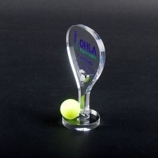 Trofeo de metacrilato padel OHLA