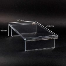 Soporte T de metacrilato DECORACION y EXPOSICION