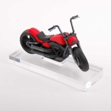 Regalo CHOPPER en impresion 3D y metacrilato
