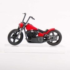 Regalo CHOPPER en impresion 3D y metacrilato