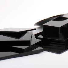 Placas de metacrilato NEGRO a medida