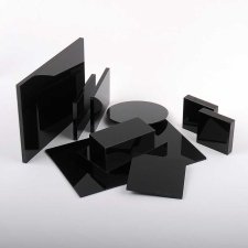 Placas de metacrilato NEGRO a medida