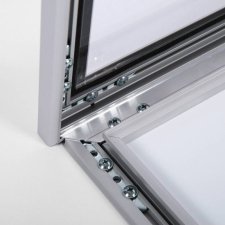 Tablon para exterior PLATEADO mural