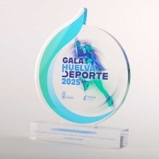 Trofeo de metacrilato HUELVA DEPORTE