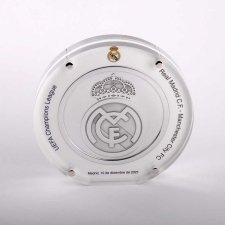 Tombstone de metacrilato medalla R MADRID CF