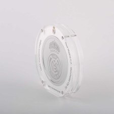 Tombstone de metacrilato medalla R MADRID CF