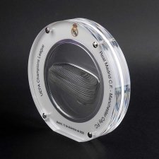 Tombstone de metacrilato medalla R MADRID CF