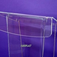 Atril metacrilato DYANA DOS CARTELA BAJA