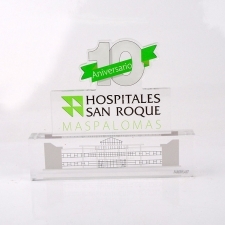 Trofeo Metacrilato Hospital Mas Palomas