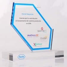 Trofeo Metacrilato Roche